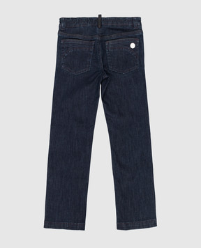 Stefano Ricci Детские синие джинсы YUT7400030GF0003