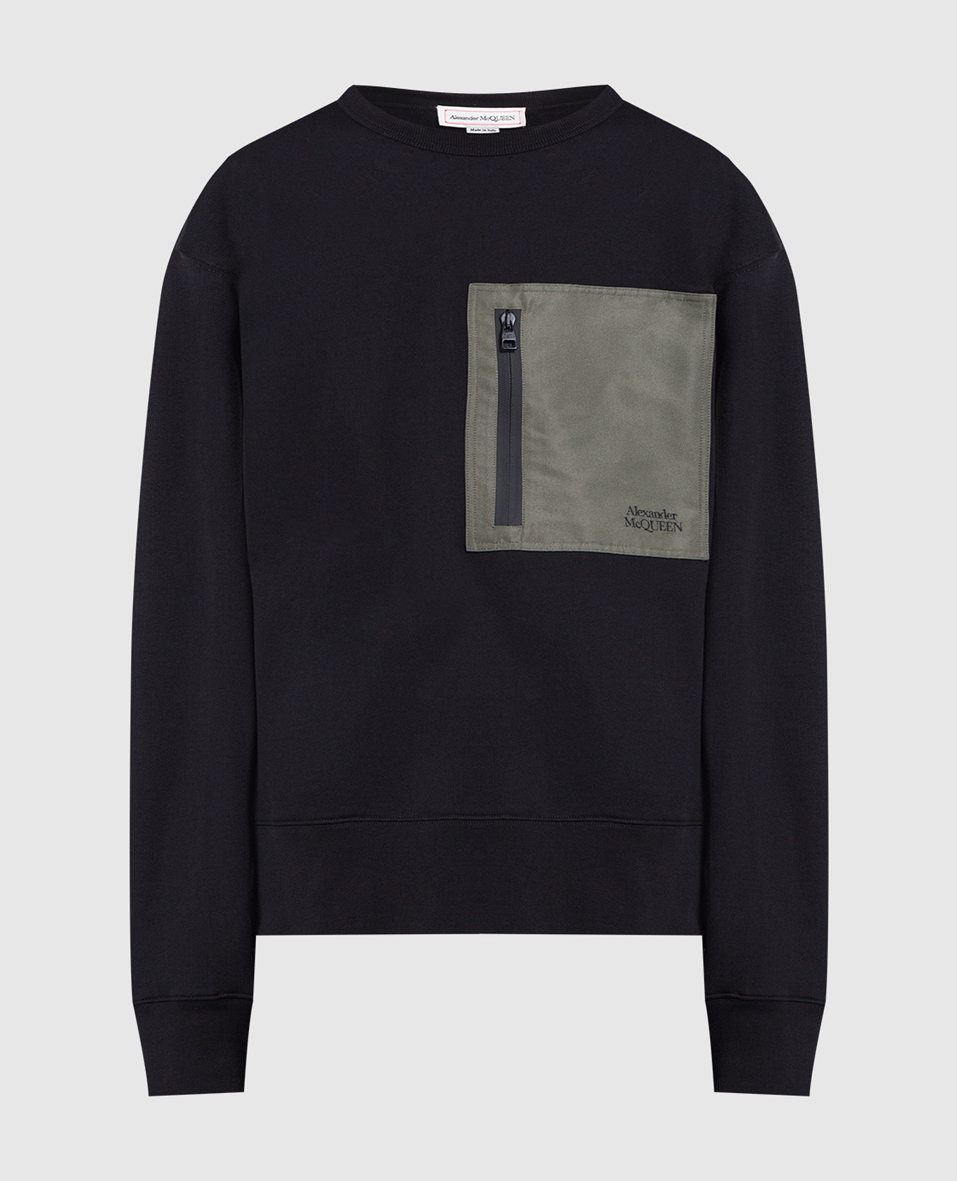 

Черный свитшот с логотипом, Свитшоты