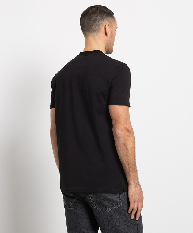 Valentino Black t-shirt with logo print 2V3MG13C969 изображение 4
