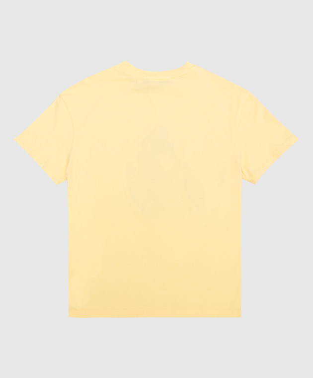 Vilebrequin Children's yellow t-shirt Gabin with a print GAIU3P62 image 2