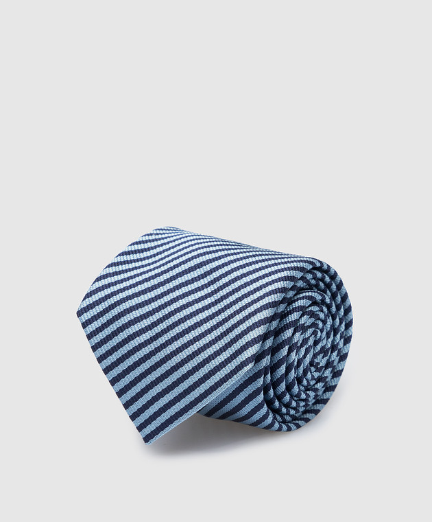 Stefano Ricci Children's silk tie with a striped pattern YCH30102