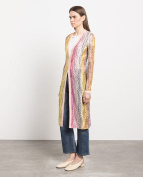 Missoni Розовый кардиган в абстрактный узор DS23SM1TBR00JT