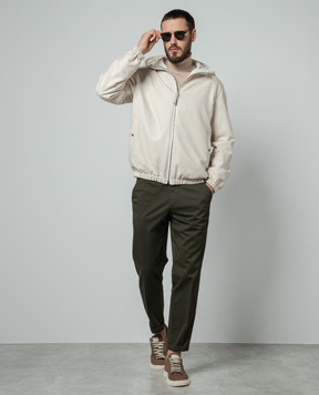 ISAIA Зелені чіноси PNT024XP871