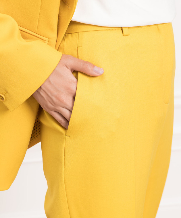 Ermanno Scervino Жовті штани-кльош D416P302EBF зображення 5