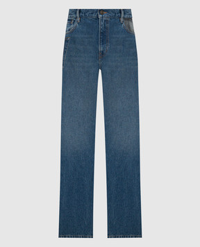 Gauchere Сині джинси з фігурним вирізом M22333030042
