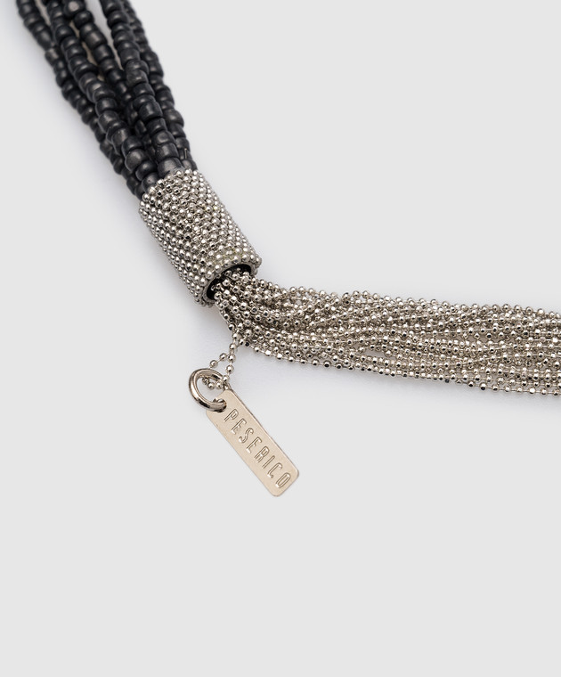 Peserico Black necklace with monil chain S35325C009889 изображение 3