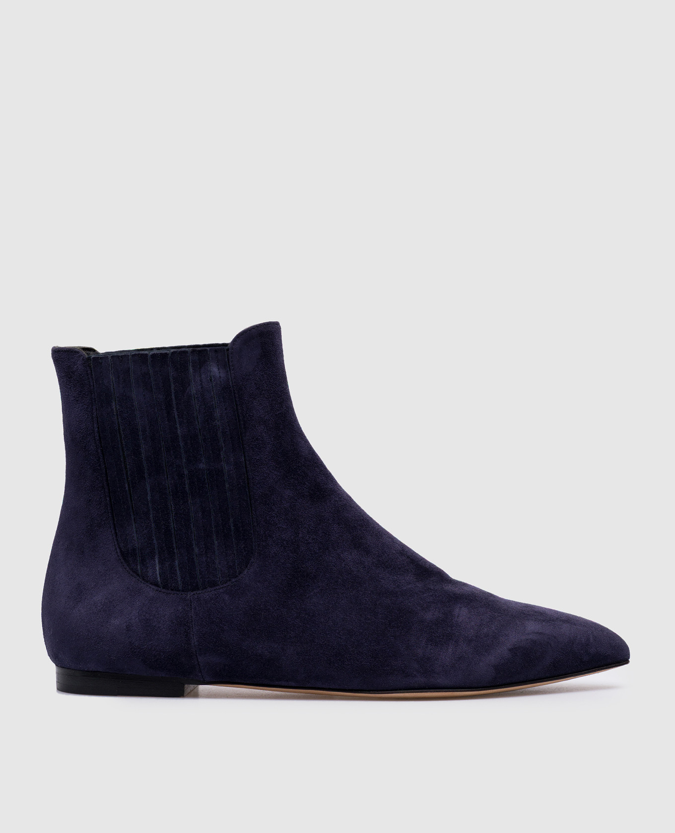 Mara blue suede boots