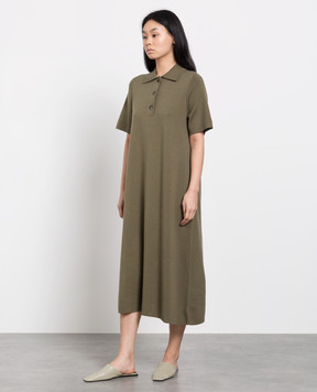 Allude Сукня-поло кольору хакі 22262024