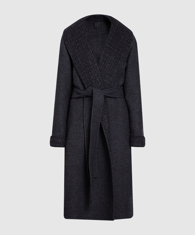 Givenchy Бежеве пальто з вовни та кашеміру BWC09V13QY