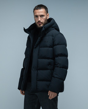 Mackage Черный пуховик Graydon-City с логотипом GRAYDONCITY