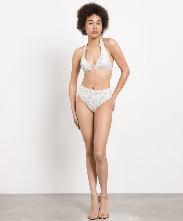 Vilebrequin Beige panties from the Lake swimsuit in a print LAKU3H69 image 2