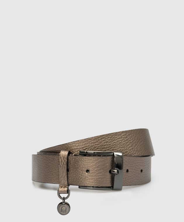 Peserico Brown leather belt S32545C009443