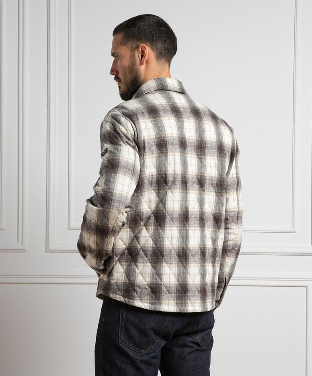 Peserico Plaid quilted jacket R521650322A image 4