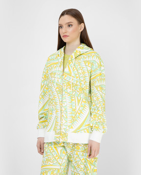 EMILIO PUCCI Спортивная кофта в принт Bandierine 2ETM402E779