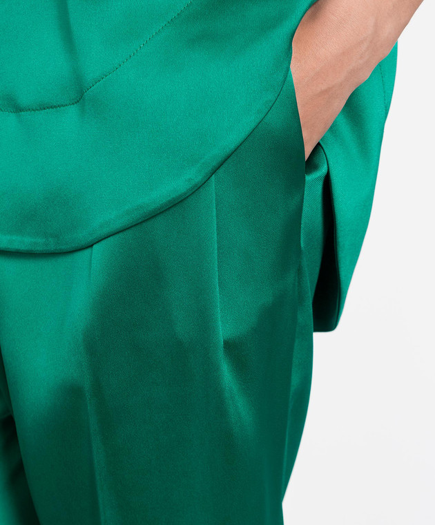 Maesta Зелені штани P0023 зображення 5