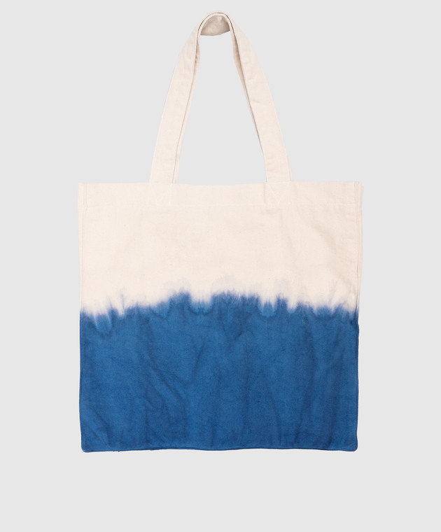 Vilebrequin Babel blue beach bag with tie-dye effect BBLH3105 image 3