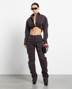 Off-White Коричневі карго OWCF015F22FAB001