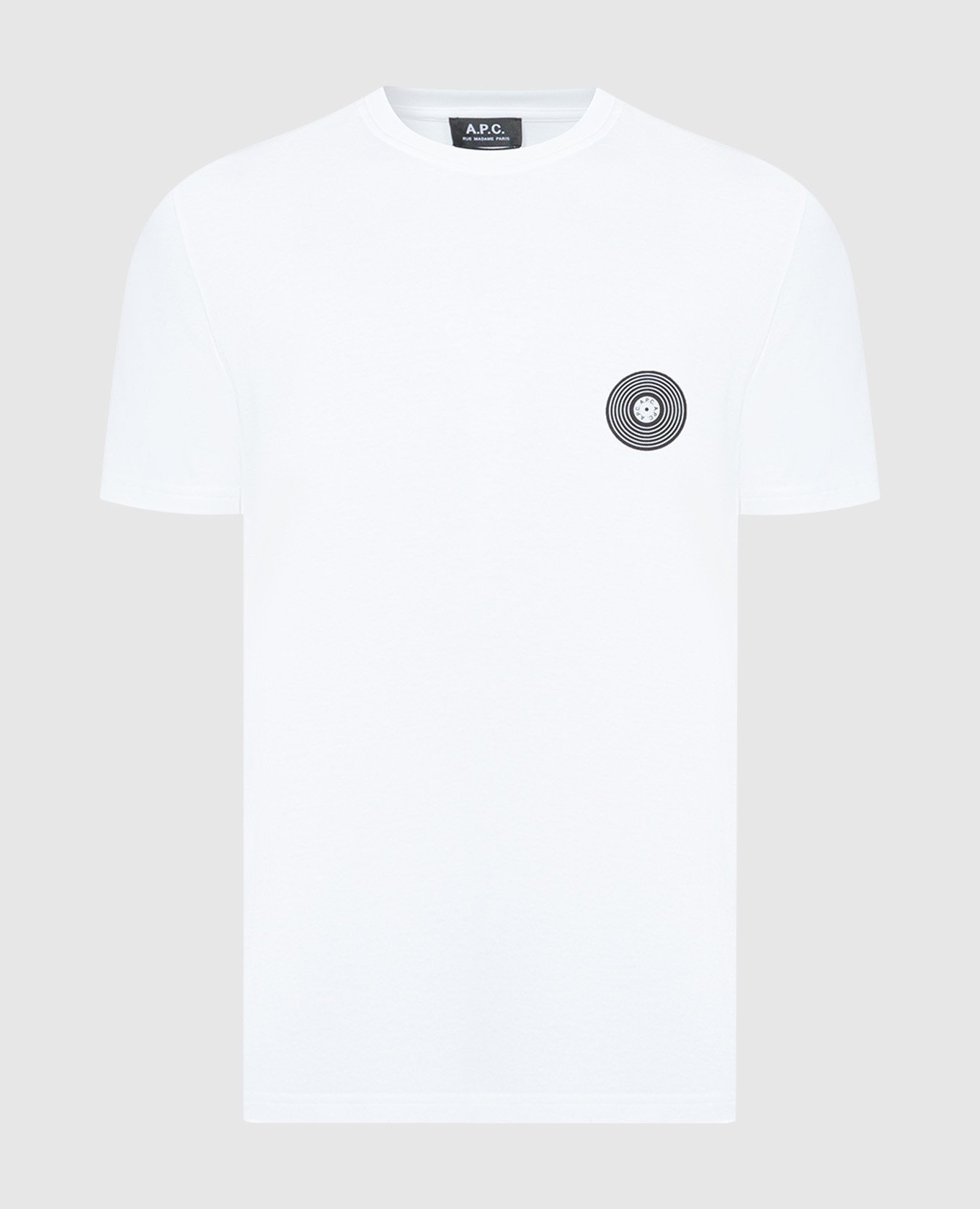Madison logo print white t-shirt
