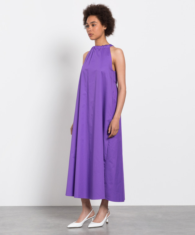 Maesta Фіолетова сукня максі A0059 зображення 3