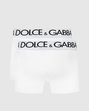 Dolce&Gabbana Набір білих трусів з логотипом M9D70JONN97