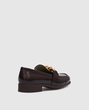 Bottega Veneta Коричневые кожаные лоферы Monsieur 708902V28R0