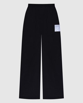 Balenciaga Черные спортивные брюки с логотипом 767853TPVN3
