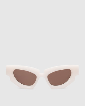 Kuboraum Білі сонцезахисні окуляри F5 KRS0F5WH000000BW