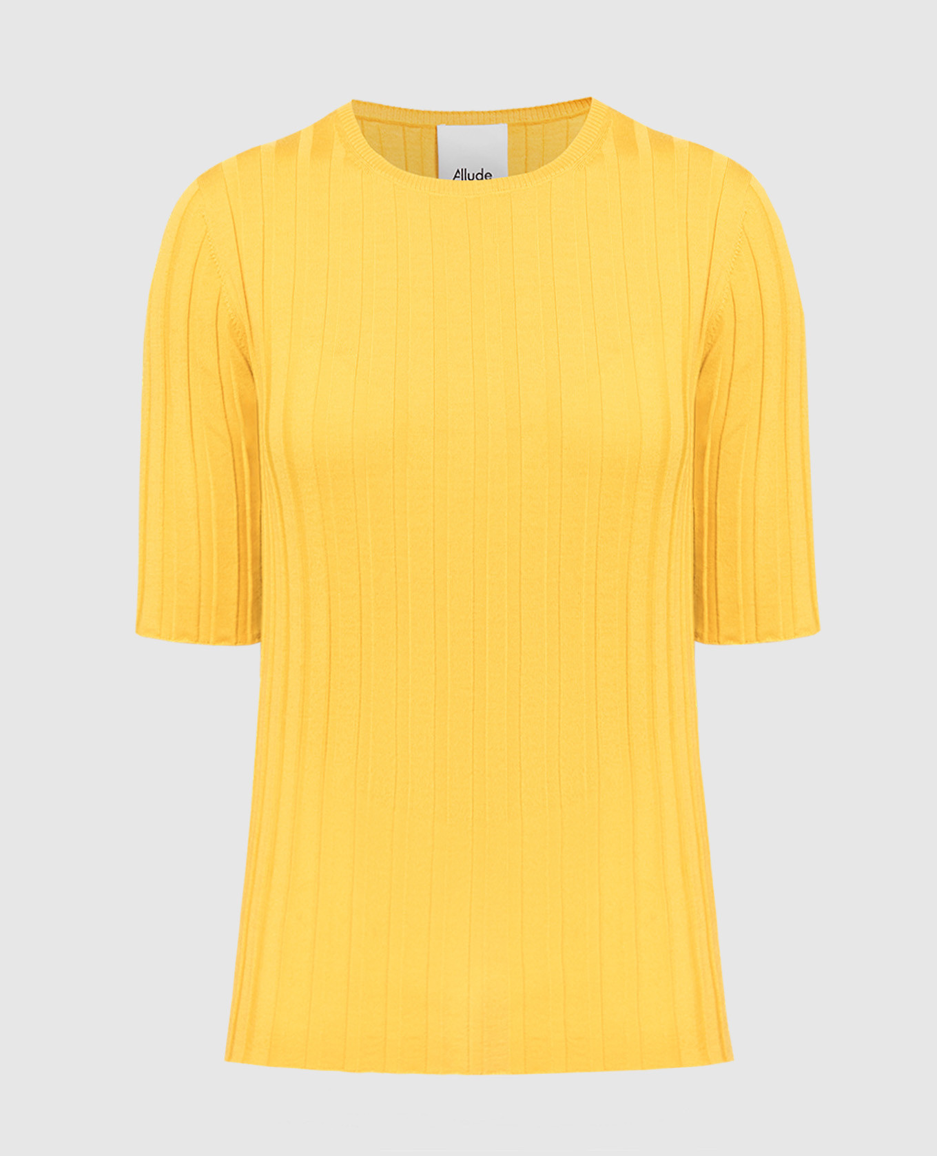 Yellow woolen jumper