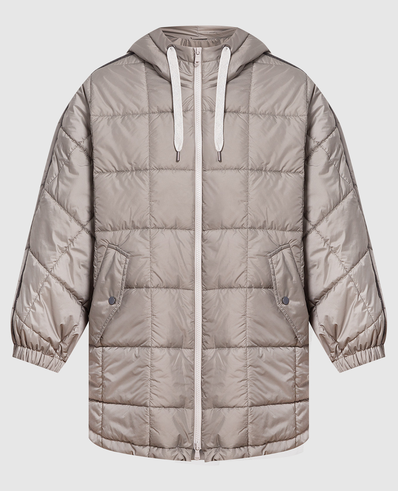 

Зеленая куртка с цепочкой мониль, Зеленый, Куртки