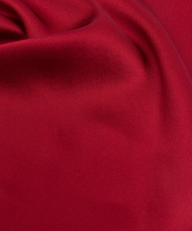 Stefano Ricci Дитяча червона хустка із шовку YFZ25UNIR зображення 2
