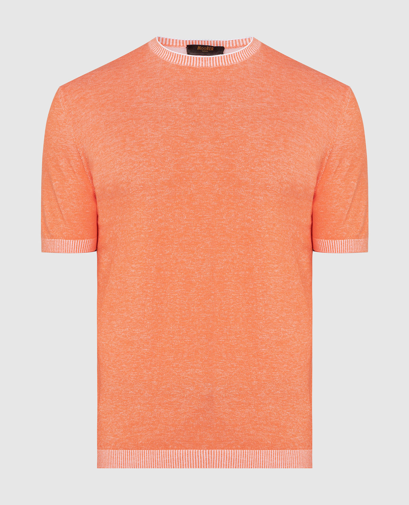 Оранжевая меланжевая футболка JUDE