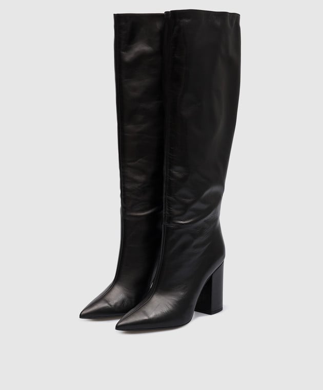 Babe Pay Pls Black leather boots with lighting 5139521004 изображение 4