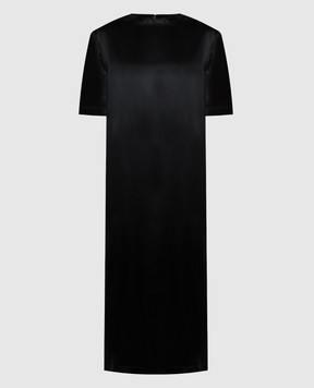 Lou Lou Studio Чорна сукня TUGA з шовком TUGA
