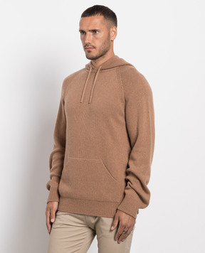 Cashmere&Whiskey Коричневые худи из кашемира MU8651305341R