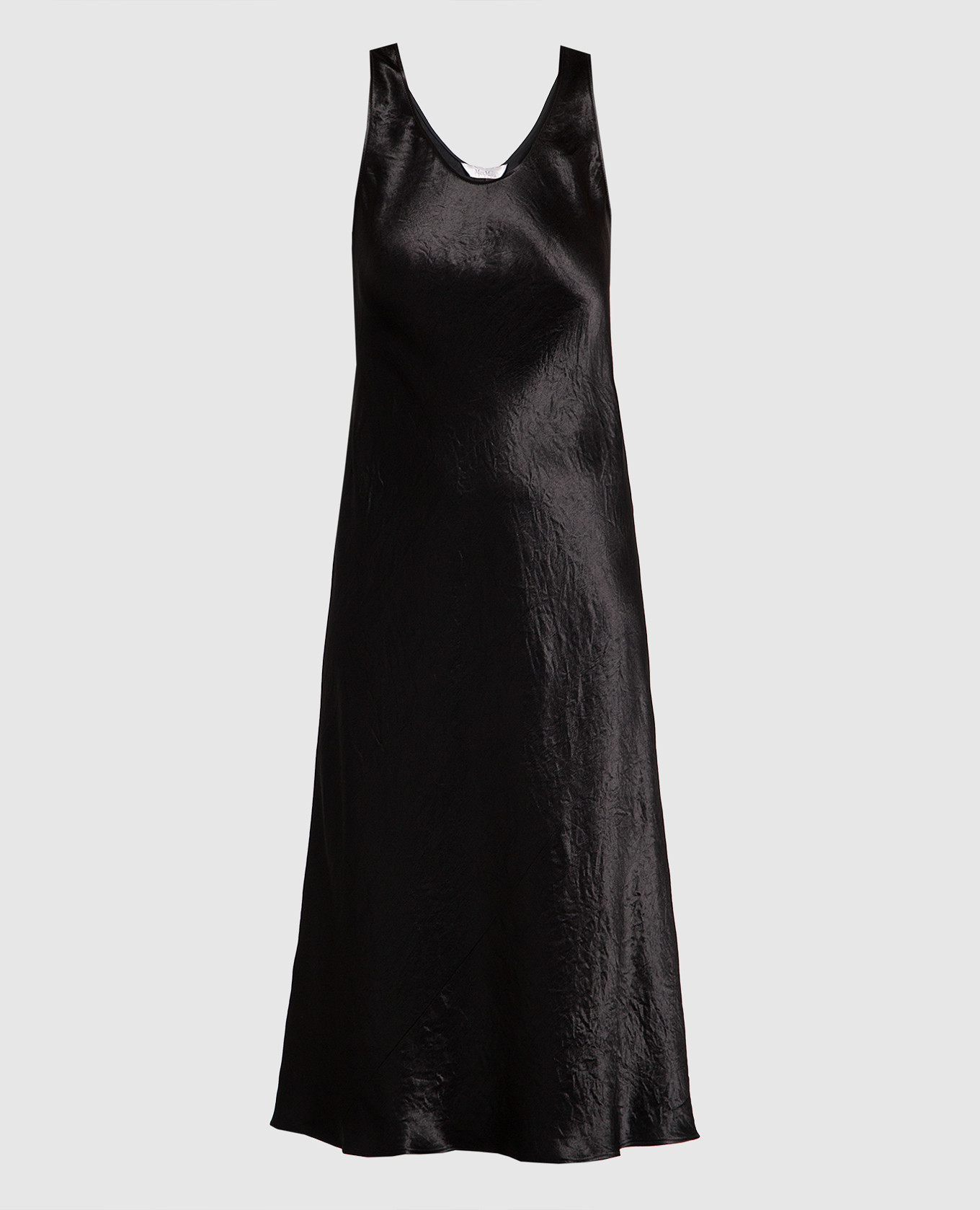 Black midi dress