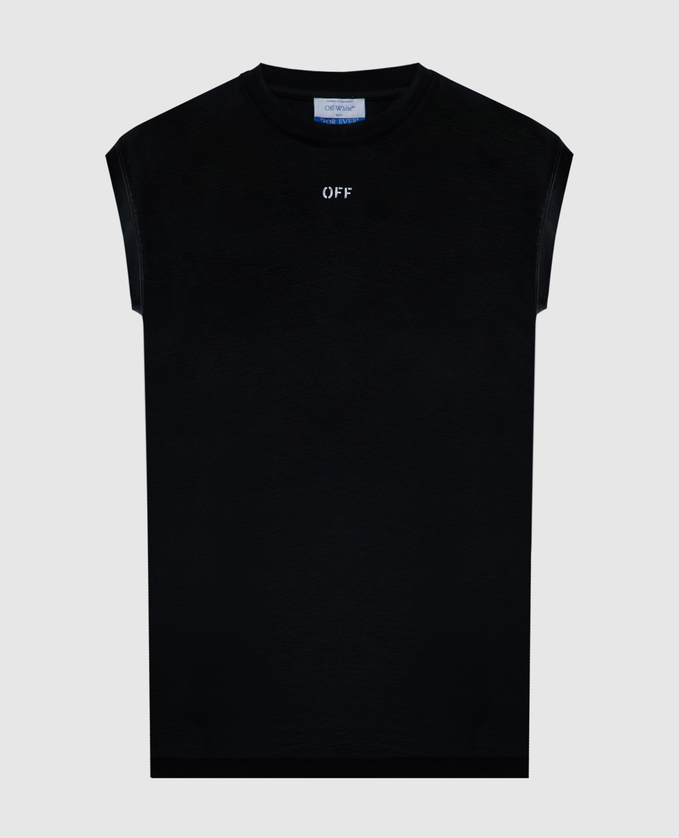 Black t-shirt with Off logo print