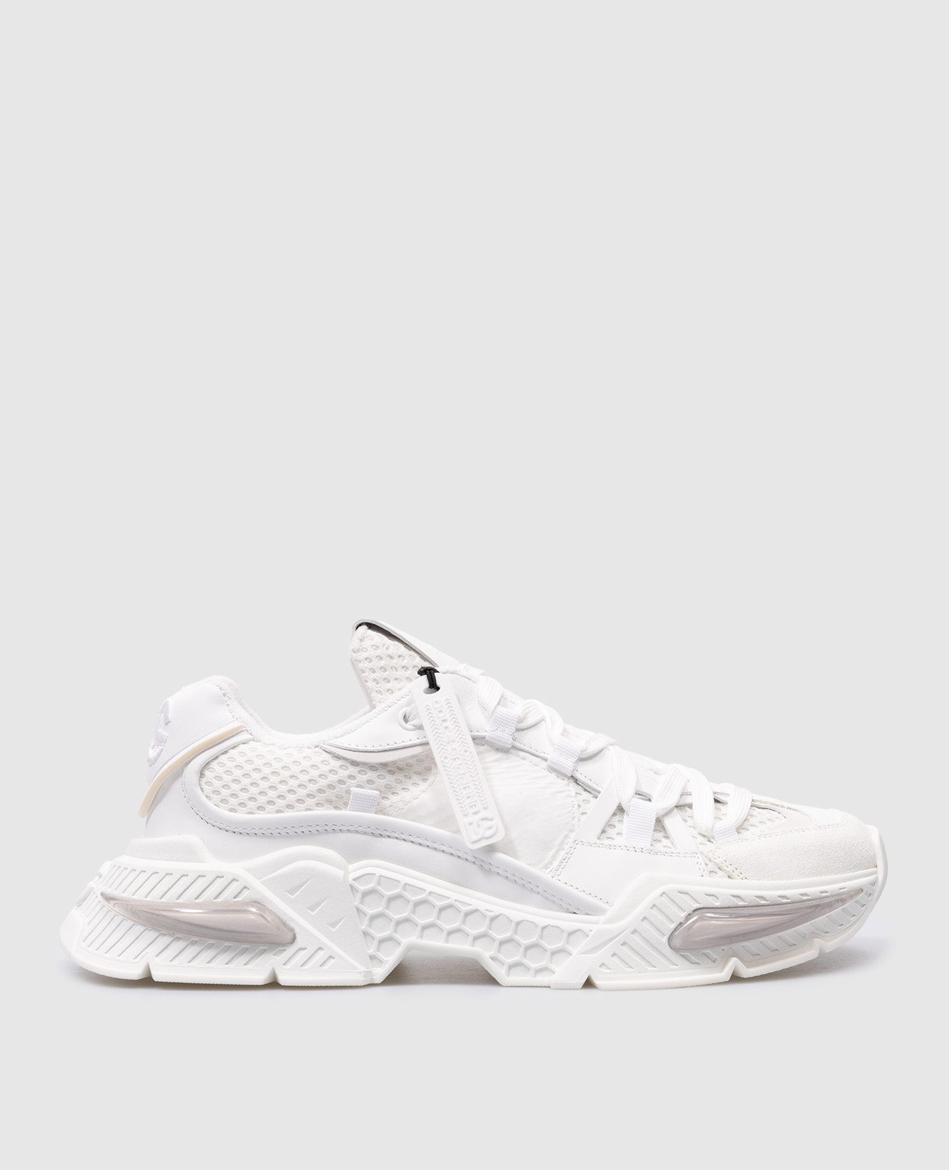 White combined sneakers AIRMASTER