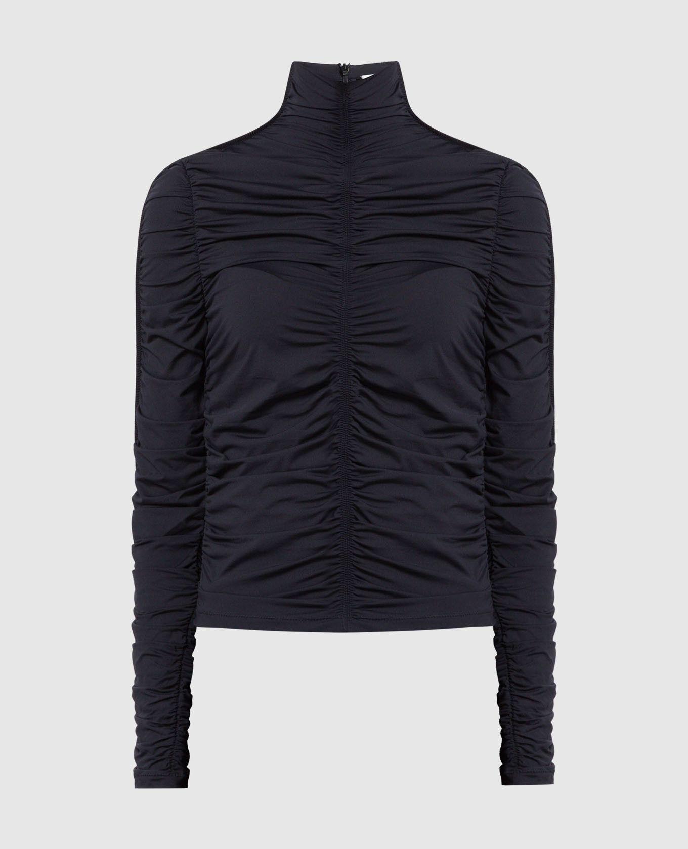 

Черный кардиган с драпировкой, Кардиганы