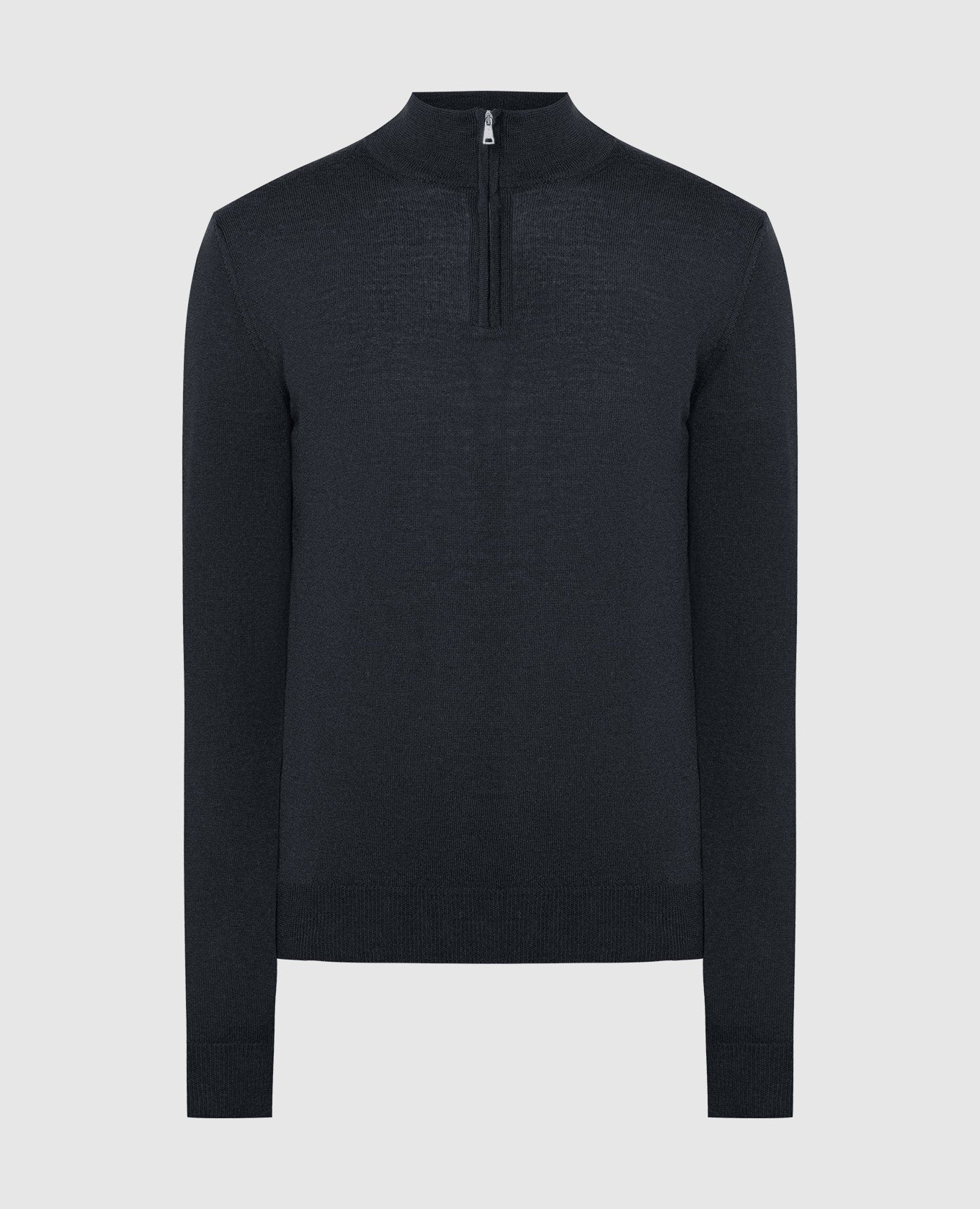 Black woolen jumper
