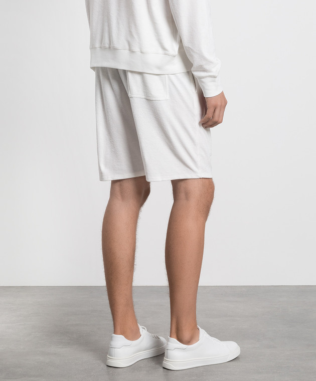 Vilebrequin Белые шорты с логотипом BOLC2Q01 изображение 4