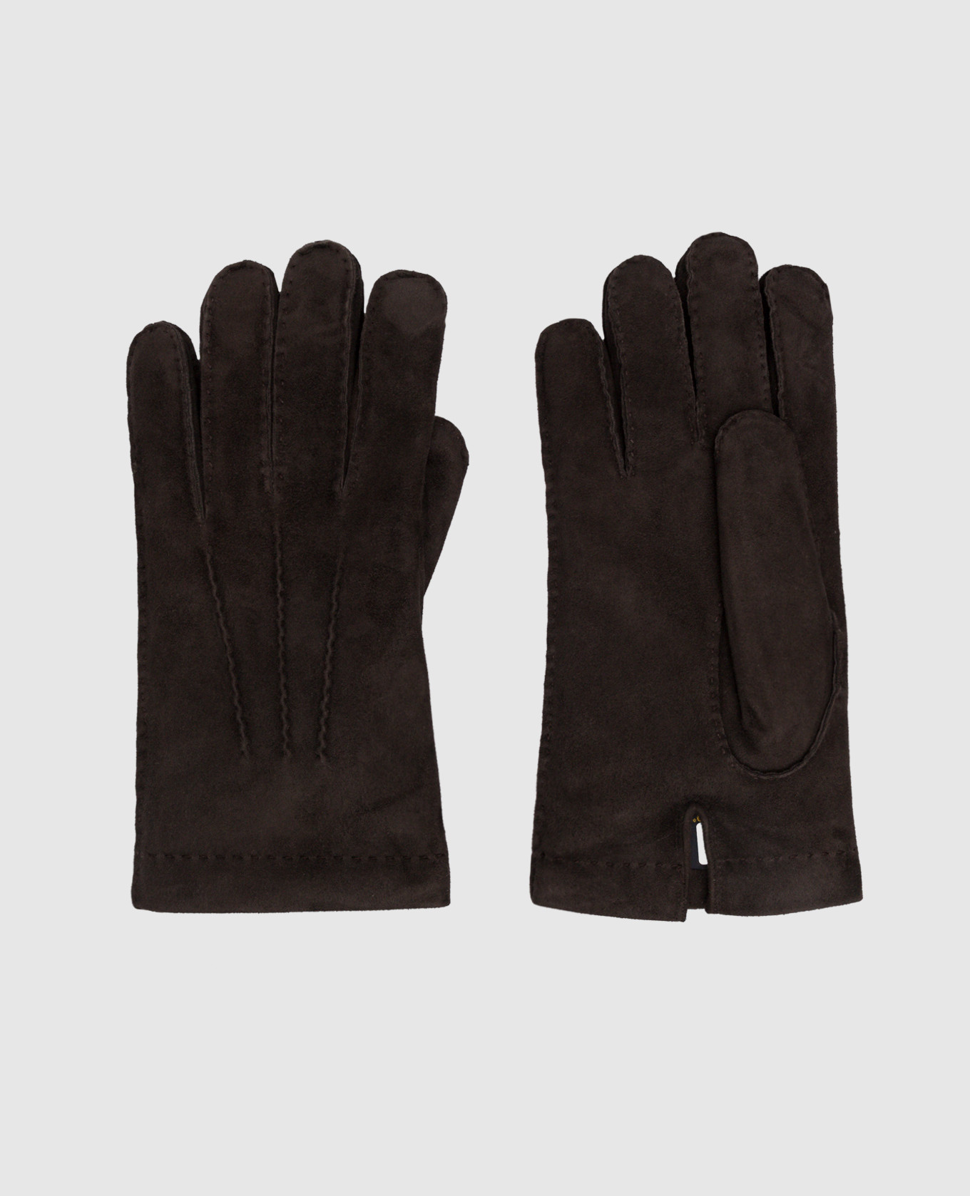 Narton brown suede gloves