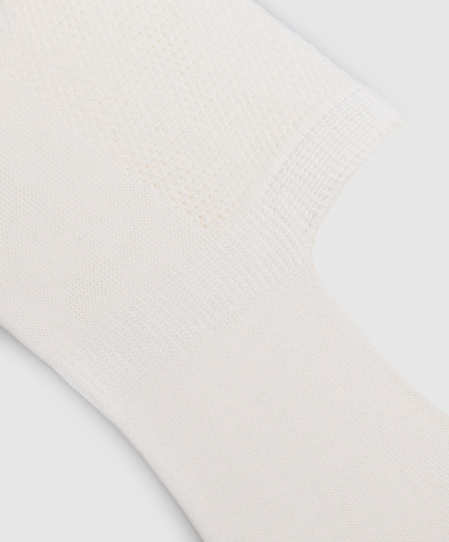 RiminiVeste Білі шкарпетки-сліди WN800 зображення 2