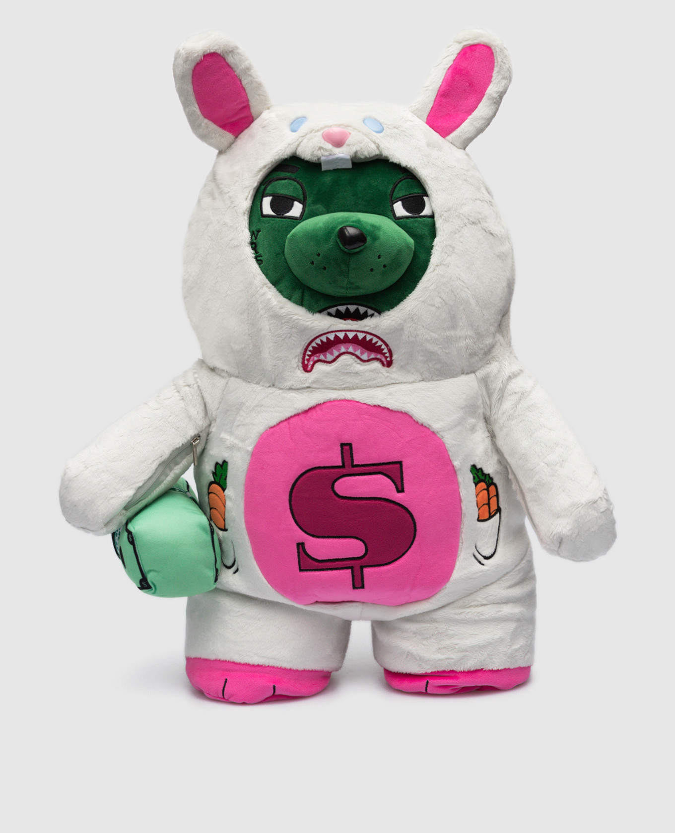 

Рюкзак в форме медведя Bunny bear white, Белый, Рюкзаки