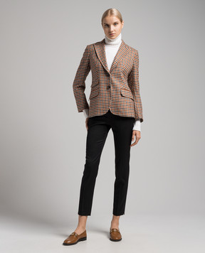 Kiton Черные брюки из шерсти D56114K0573B