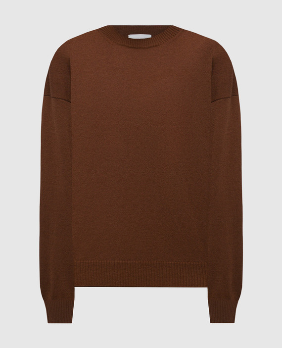 Brown woolen jumper