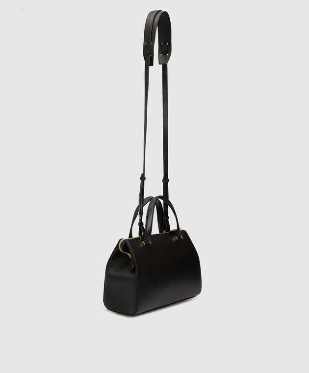 Lancel Черная кожаная сумка 