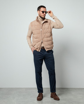 Brunello Cucinelli Сині чіноси M289LI1770
