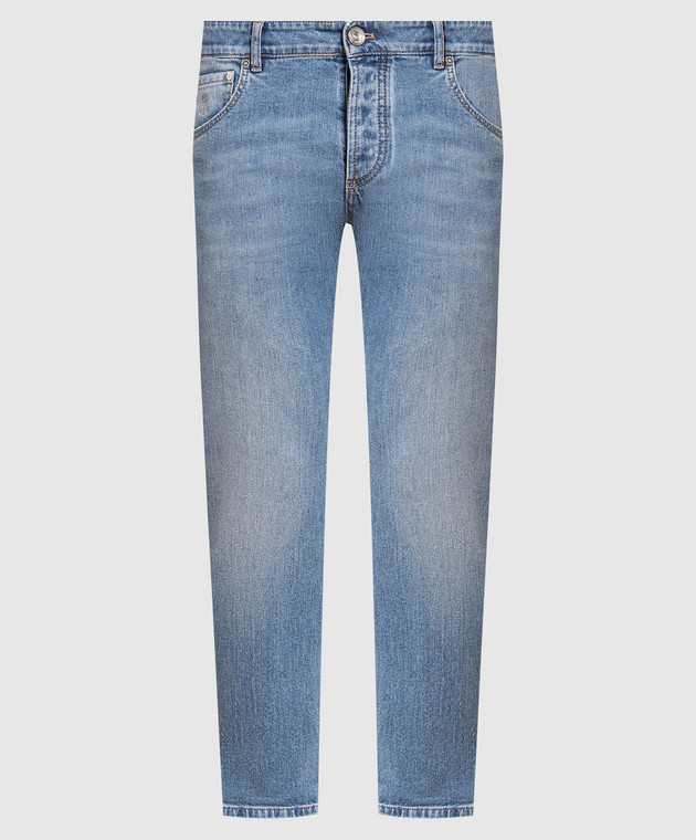 Brunello Cucinelli Blue jeans with a distressed effect M283PJ2010