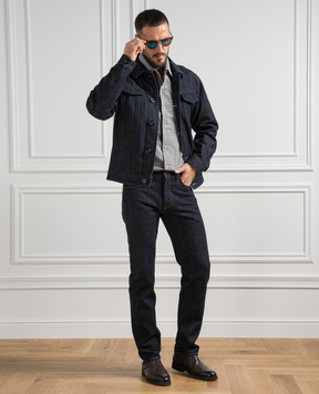 Loro Piana Клетчатая рубашка FAN4768