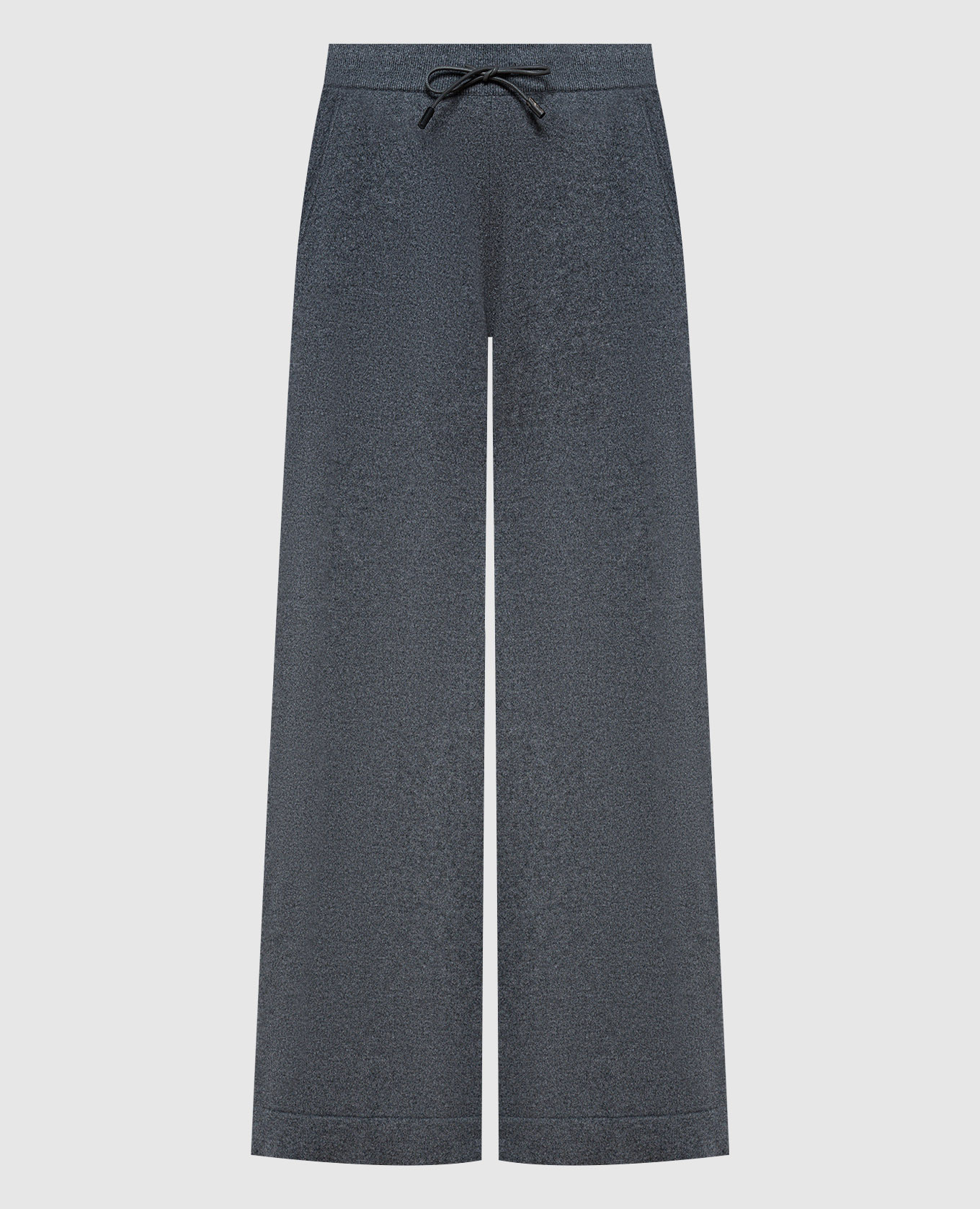 Gray cashmere pants